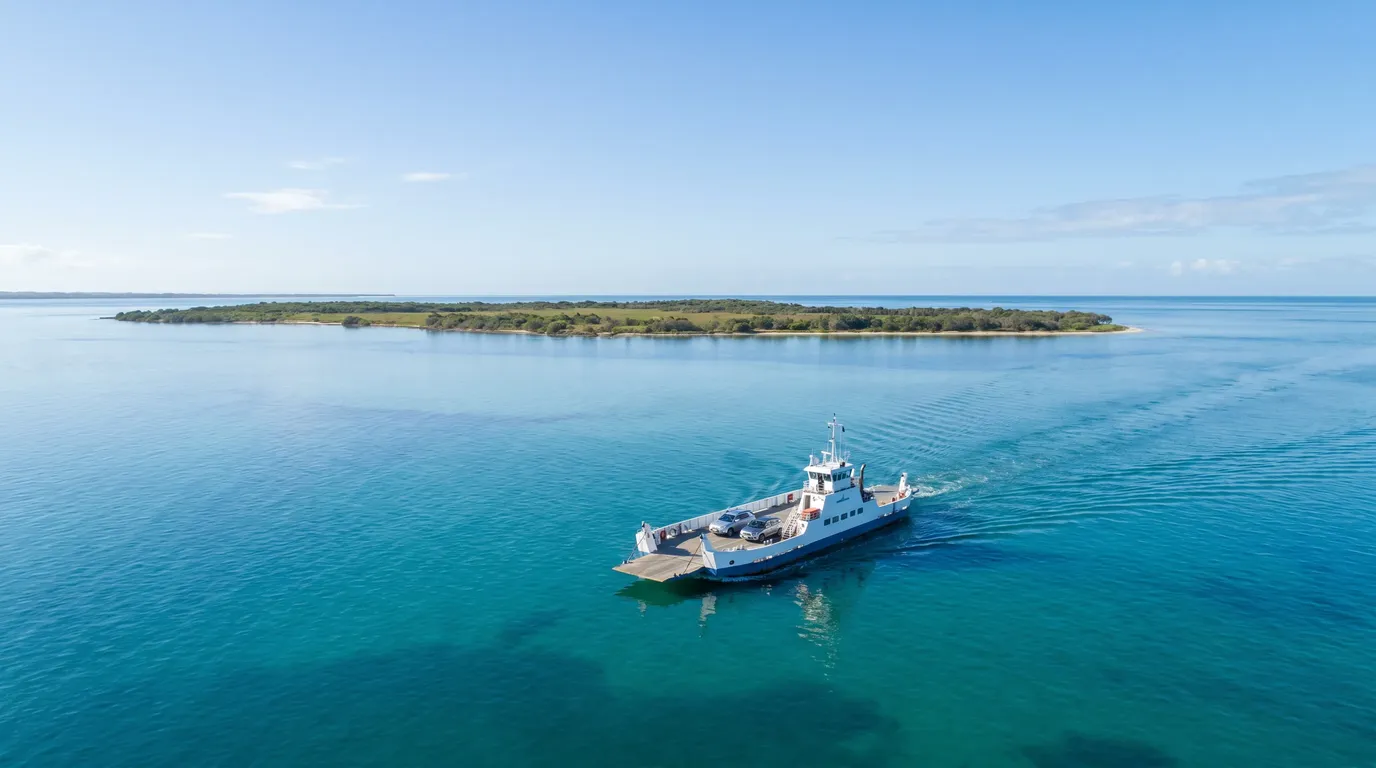 Moving to a Moreton Bay island: how the barge crossing actually works